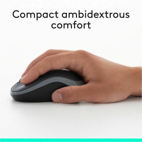 Logitech MK270 Wireless Keyboard and Mouse Combo for Windows, 2.4 GHz Wireless, Compact Mouse, Black - Image 4