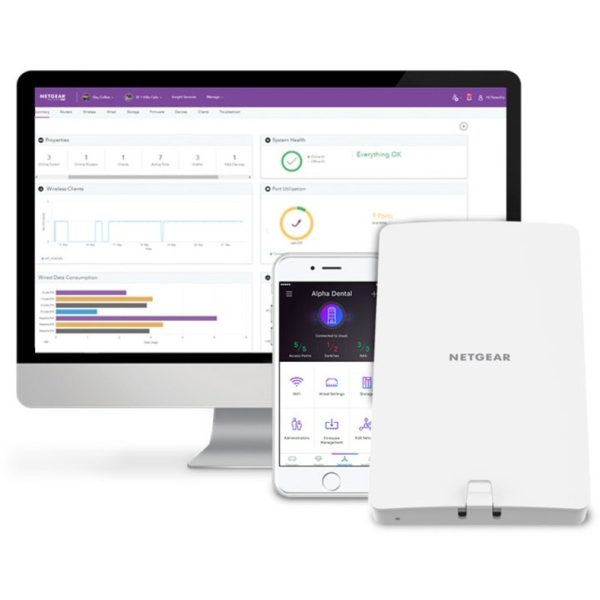 Netgear WAX610Y IEEE 802.11 a/b/g/n/ac/ax/i 1.80 Gbit/s Wireless Access Point - Outdoor - Image 5