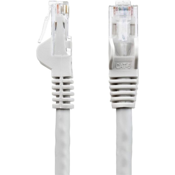 StarTech.com 14ft CAT6 Ethernet Cable - Gray Snagless Gigabit - 100W PoE UTP 650MHz Category 6 Patch Cord UL Certified Wiring/TIA - Image 3