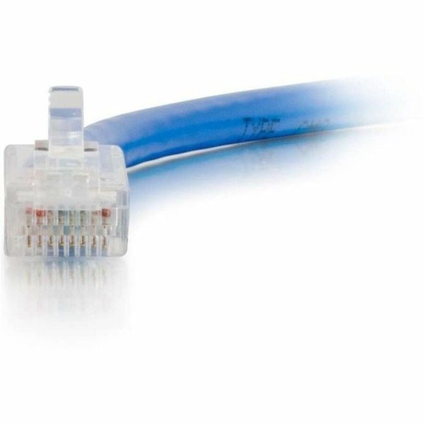 C2G 6ft (1.8m) Cat6 Non-Booted Unshielded (UTP) Ethernet Network Patch Cable - Blue - Image 2