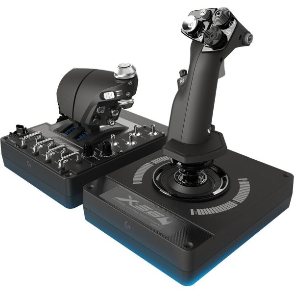 Logitech X56 H.O.T.A.S. RGB Throttle and Stick Simulation Controller - Image 7