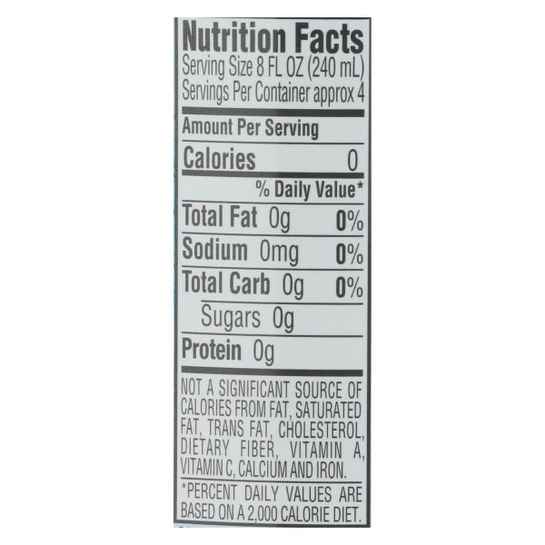 Ice Mountain - Sparkling Water - Simply Bubbles - Case of 12 - 33.8 fl oz. - Image 3