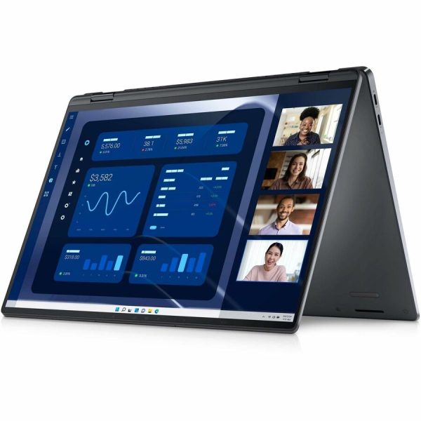 Dell Latitude 9000 9450 14" Touchscreen Convertible 2 in 1 Notebook - QHD+ - Intel Core Ultra 5 125U - Intel Evo Platform - 16 GB - 256 GB SSD - English (US) Keyboard - Magnetite - Image 5