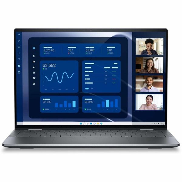 Dell Latitude 9000 9450 14" Touchscreen Convertible 2 in 1 Notebook - QHD+ - Intel Core Ultra 5 125U - Intel Evo Platform - 16 GB - 256 GB SSD - English (US) Keyboard - Magnetite - Image 11