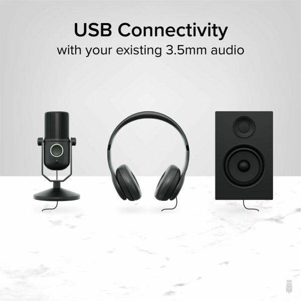 Plugable USB Audio Adapter with 3.5mm Speaker-Headphone and Microphone Jack, Add an External Stereo Sound Card to Any PC - Image 5