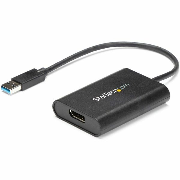 StarTech.com USB 3.0 to DisplayPort Adapter, USB DP Monitor Converter for Windows, 4K (no support for macOS/ChromeOS/Linux) - TAA