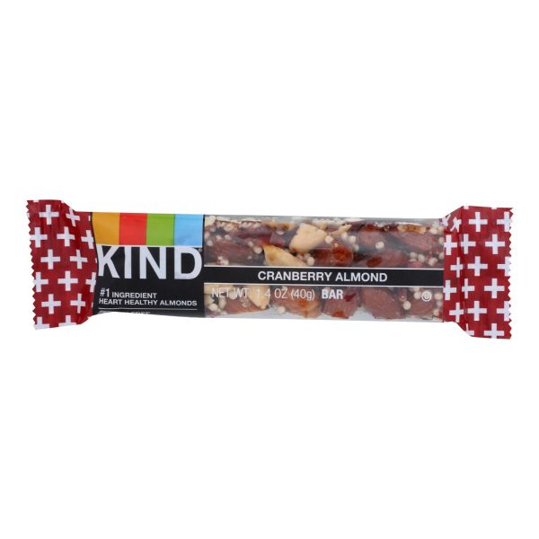 Kind - Bar Cranberry and Almond - Case of 12 - 1.4 ounces - Image 2