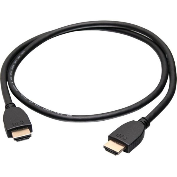 C2G Core Series 6ft High Speed HDMI Cable with Ethernet - 4K HDMI Cable - HDMI 2.0 - 4K 60Hz - 3 Pack - Image 3