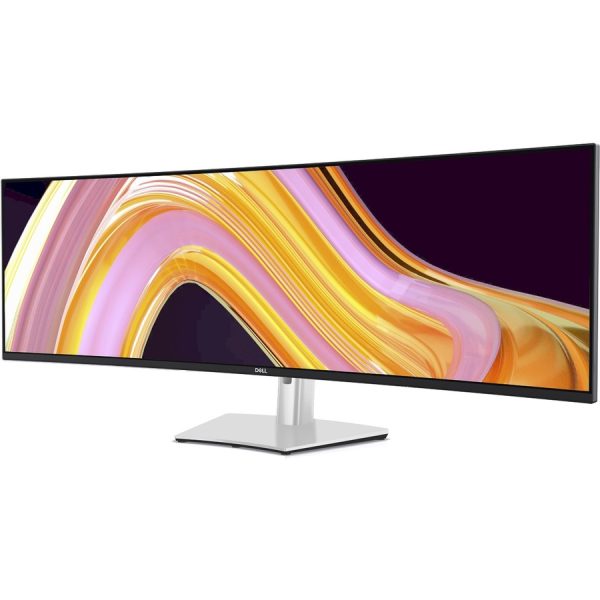 Dell UltraSharp U4924DW 49" Class Dual Quad HD (DQHD) Curved Screen LCD Monitor - 32:9 - Image 7