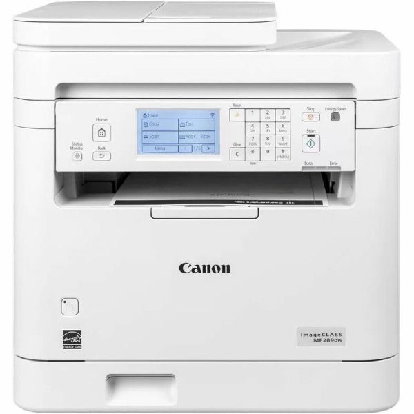 Canon imageCLASS MF289dw Wired & Wireless Laser Multifunction Printer - Monochrome - White - Image 7
