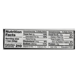 RxBar - Protein Bar - Chocolate Sea Salt - Case of 12 - 1.83 oz.