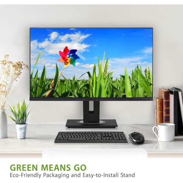 ViewSonic VG2755 27 Inch IPS 1080p Monitor with USB C, HDMI, DisplayPort, VGA and 40 Degree Tilt Ergonomics for Home and Office - Image 4