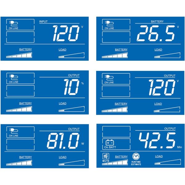 Eaton Tripp Lite Series SmartPro LCD 120V 1300VA 720W Line-Interactive UPS, AVR, Tower, LCD, USB, 8 Outlets - Image 3