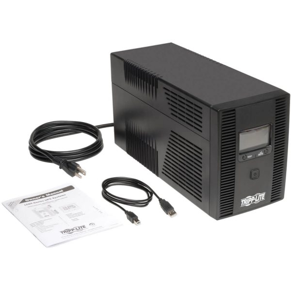 Eaton Tripp Lite Series SmartPro LCD 120V 1300VA 720W Line-Interactive UPS, AVR, Tower, LCD, USB, 8 Outlets - Image 4