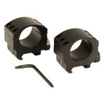 BURRIS XTR TACT LOW 1" RINGS MATTE