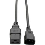 Eaton Tripp Lite Series Power Cord, C19 to C14 - Heavy-Duty, 15A, 250V, 14 AWG, 10 ft. (3.05 m), Black