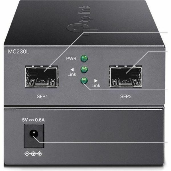 TP-Link MC230L Gigabit SFP to SFP Fiber Converter - Image 4