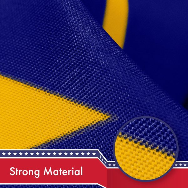Indiana IN State Flag 3x5 Ft 5-Pack 150D Printed Polyester By G128 - Image 4