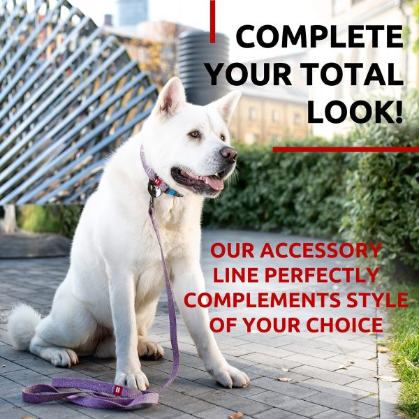Recycled Cotton Dog Leash 6 Ft   10 Ft Eco Friendly Collar for Small Medium & Large Dogs   Reflective Dog Leash for Medium Dogs   Strong Leashes for Large Breed Dogs Puppy Leash for Small Dogs - Image 6