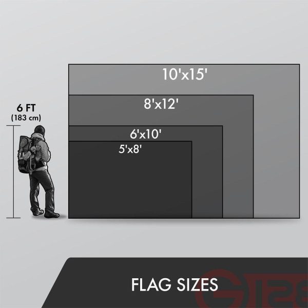 G128 10 Pack: Betsy Ross 1776 Tea-Stained Flag | 5x8 Ft | ToughWeave Pro Series Embroidered 420D Polyester | Historical Flag, Embroidered Design, Indoor/Outdoor, Brass Grommets, High Quality - Image 8