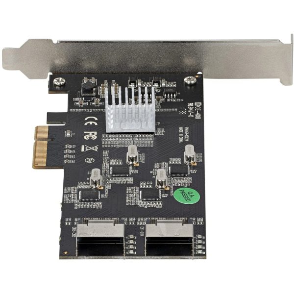 StarTech.com 8 Port SATA PCIe Card, PCI Express 6Gbps SATA Expansion Card with 4 Controllers, PCI-e x4 Gen 2 to SATA III Adapter Card - Image 12