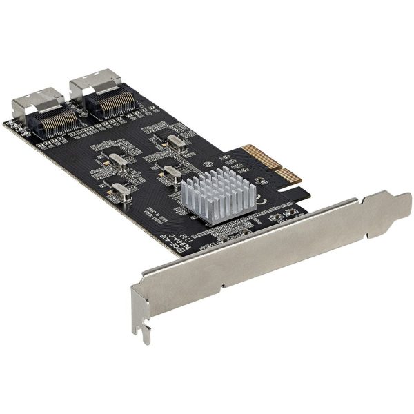 StarTech.com 8 Port SATA PCIe Card, PCI Express 6Gbps SATA Expansion Card with 4 Controllers, PCI-e x4 Gen 2 to SATA III Adapter Card - Image 14