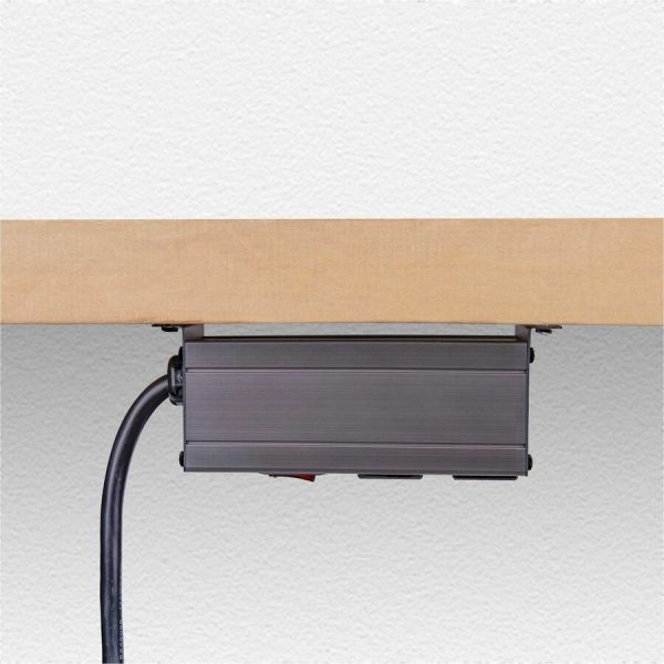 StarTech.com 4-Outlet Industrial Power Strip 125V/15A, EMI/RFI Isolation, Surge Protection, Mountable PDU, 8ft NEMA 5-15P Cord, UL Listed - Image 6
