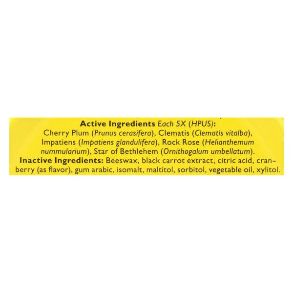 Bach Rescue Remedy Pastilles - Cranberry - 50 grm - Case of 12 - Image 2