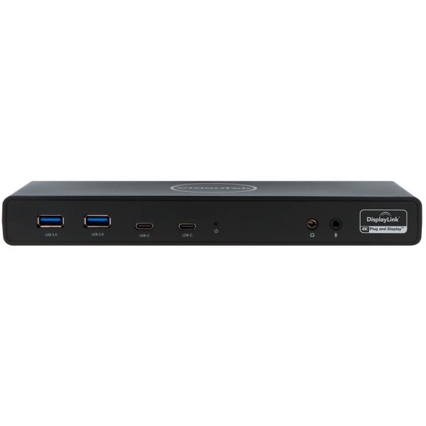 VisionTek VT4510 USB 3.0 & USB-C Dual Display 4K 100W Power Delivery Docking Station - Image 3