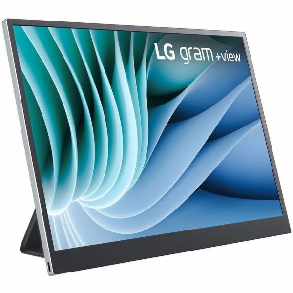 LG gram +view 16MR70.ASDU 16" Class WQXGA LCD Monitor - Silver - Image 3