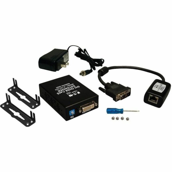 Eaton Tripp Lite Series DVI over Cat5/6 Active Extender Kit, Box-Style Transmitter/Receiver for Video, Up to 200 ft. (60 m), TAA - Image 4