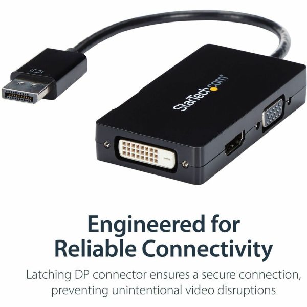 StarTech.com Travel A/V adapter: 3-in-1 DisplayPort to VGA DVI or HDMI converter - Image 3
