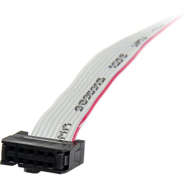 StarTech.com 1 Port 16in DB9 Serial Port Bracket to 10 Pin Header - Low Profile - Image 4