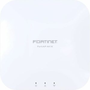 Fortinet FortiAP 441K Tri Band IEEE 802.11a/b/g/n/ac/ax/h/i/k/r/v/e/be/j 21.32 Gbit/s Wireless Access Point - Indoor