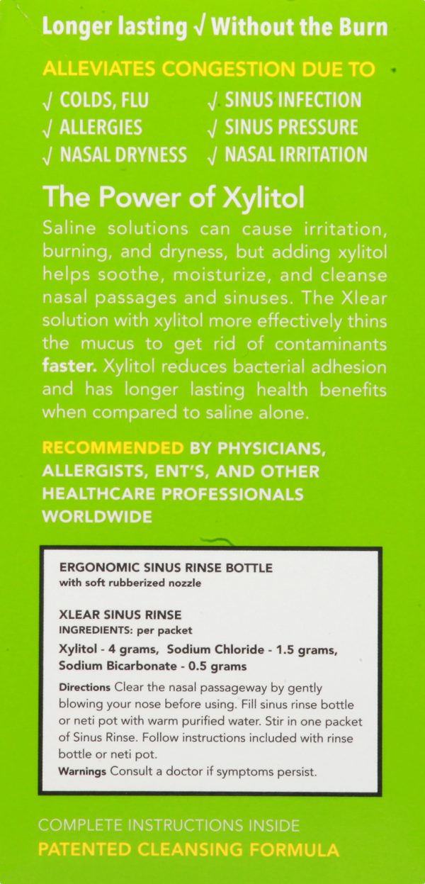 Xlear Sinus Care Rinse System with Xylitol - Image 2