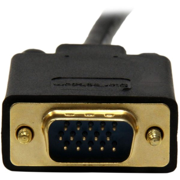 StarTech.com 10 ft Mini DisplayPort™ to VGA Adapter Converter Cable - mDP to VGA 1920x1200 - Black - Image 5