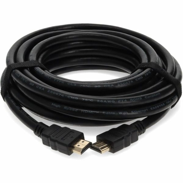 25ft HDMI 1.3 Male to HDMI 1.3 Male Black Cable For Resolution Up to 2560x1600 (WQXGA) - Image 8