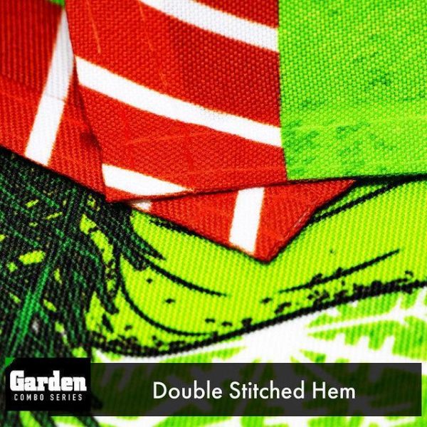 G128 Combo Pack: Garden Flag Stand Black 36x16 Inch & Garden Flag Merry Christmas Mittens 12x18 Inch - Image 7