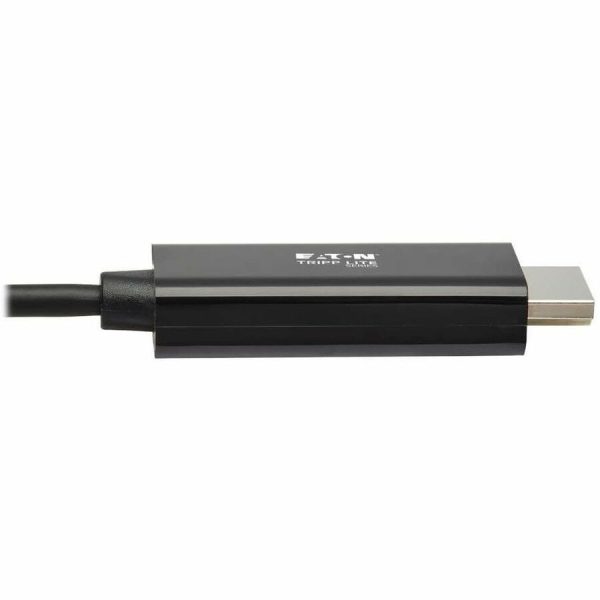 Eaton Tripp Lite Series USB-C to HDMI Adapter Cable (M/M), 4K 60 Hz, 4:4:4, Thunderbolt 3 Compatible, Black, 9 ft. (2.7 m) - Image 4