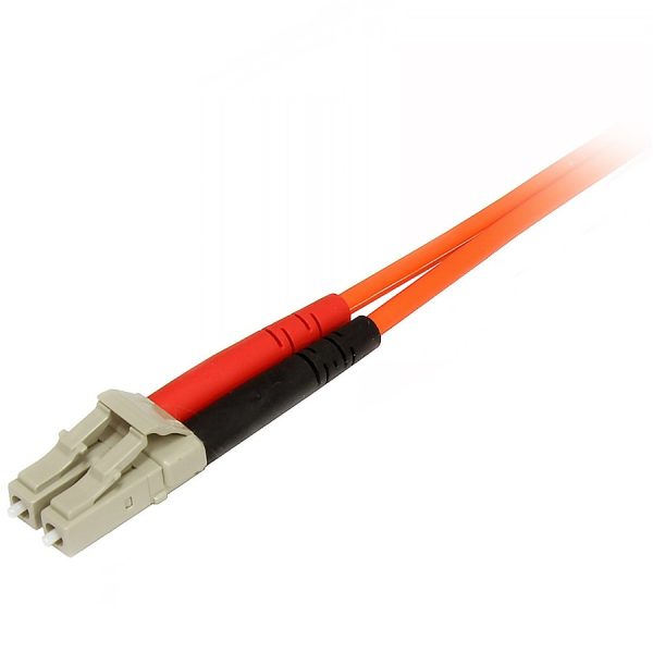 StarTech.com 2m Fiber Optic Cable - Multimode Duplex 50/125 - LSZH Fiber Jumper Cord - LC/SC - Image 2