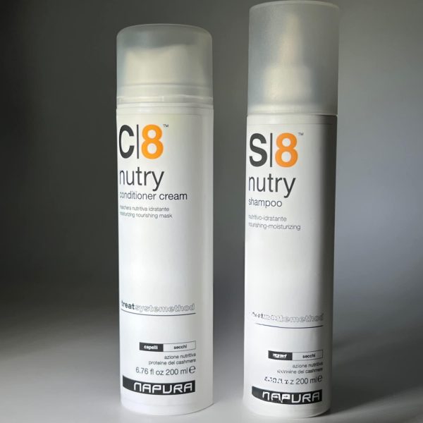 C8 Moisturizing Conditioner Cream (6.76 fl oz) for Dry Damaged Hair   Cashmere Proteins Jojoba & Avocado Oils   Hydrates Nourishes & Adds Shine - Image 6