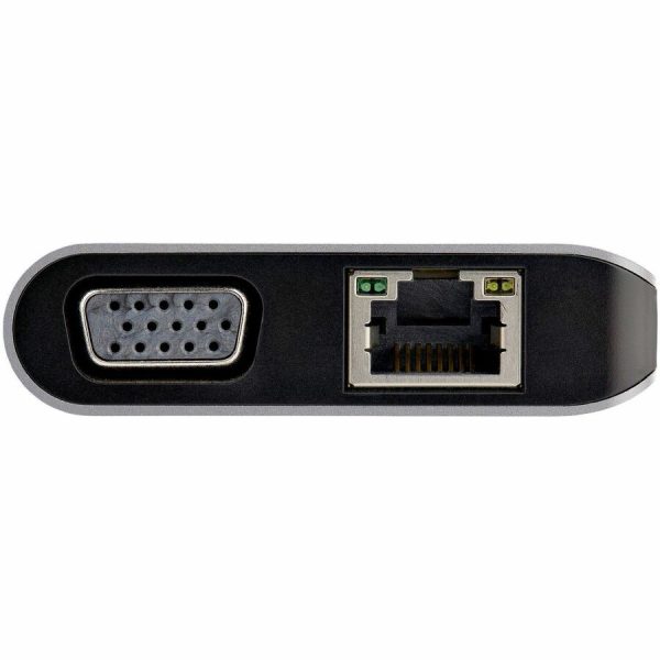 StarTech.com USB C Multiport Adapter - USB-C Mini Travel Dock w/ 4K HDMI or 1080p VGA - 100W PD Pass-Through, 3x USB, SD, GbE, Audio - Image 6
