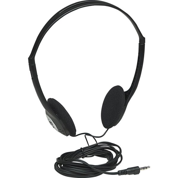 Manhattan Lightweight Stereo Headphones with Cushioned Earpads - Image 4