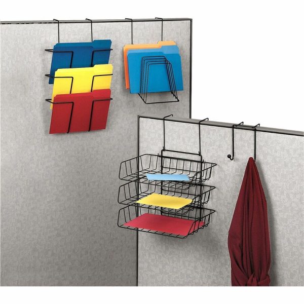 Fellowes Wire Partition Additions™ Double Coat Hook - Image 4