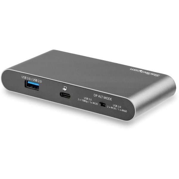 StarTech.com USB C Dock - 4K Dual Monitor HDMI USB-C Docking Station - 100W Power Delivery Passthrough, GbE, 2x USB-A - Multiport Adapter - Image 3