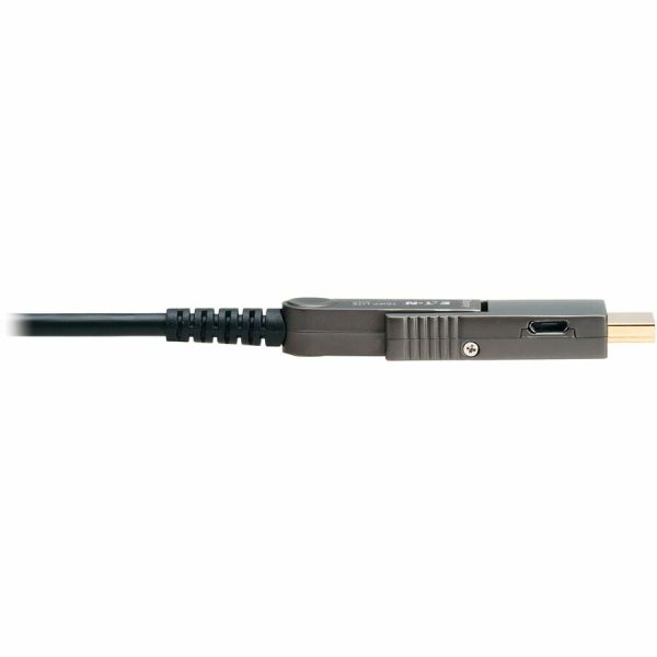 Eaton Tripp Lite Series 8K HDMI Fiber Active Optical Cable (AOC) with Detachable Connectors (M/M) - 8K UHD @ 60 Hz, HDR, HDCP 2.3, Black, 20 m (66 ft.) - Image 8