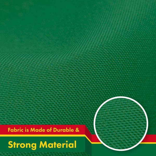 G128 10 Pack: Ghana Ghanaian Flag | 3x5 Ft | LiteWeave Pro Series Printed 150D Polyester | Country Flag, Indoor/Outdoor, Vibrant Colors, Brass Grommets, Thicker and More Durable Than 100D 75D Polyester - Image 4