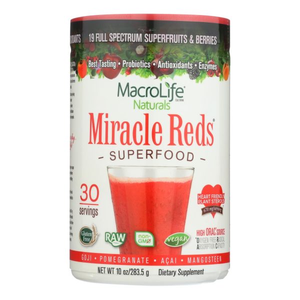 MacroLife Naturals Miracle Reds Berri - 10 oz - Image 2
