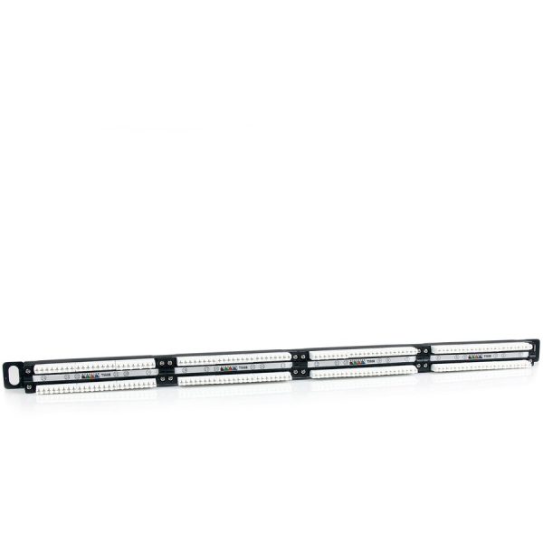 StarTech.com 24 Port 0.5U Cat5e Patch Panel - RJ45 Ethernet Rackmount Cat 5e 110 Patch Panel - Image 4