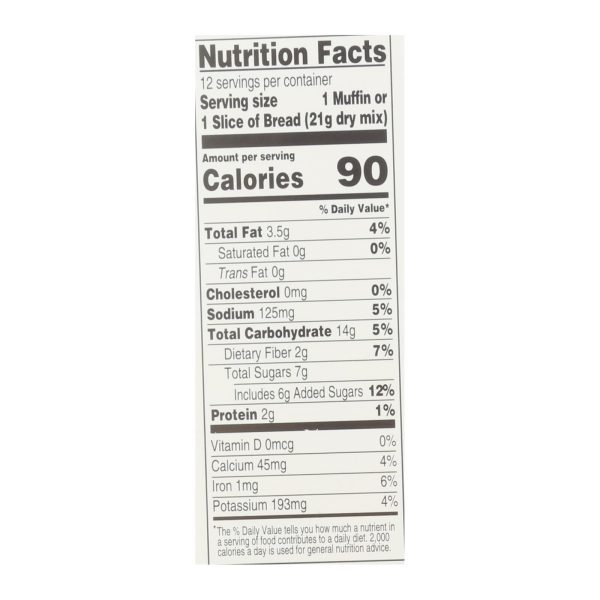 Simple Mills Almond Flour Pumpkin Muffin and Bread Mix - Case of 6 - 9 oz. - Image 2